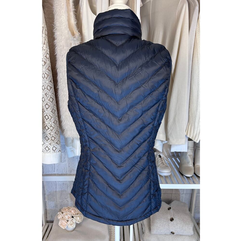 32 Degrees Women's Size S Blue Gray Quilted Puffer Vest Jacket # 0099 - Picture 3 of 10